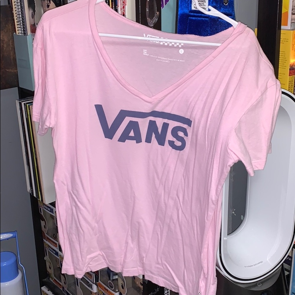 Vans pink shirt